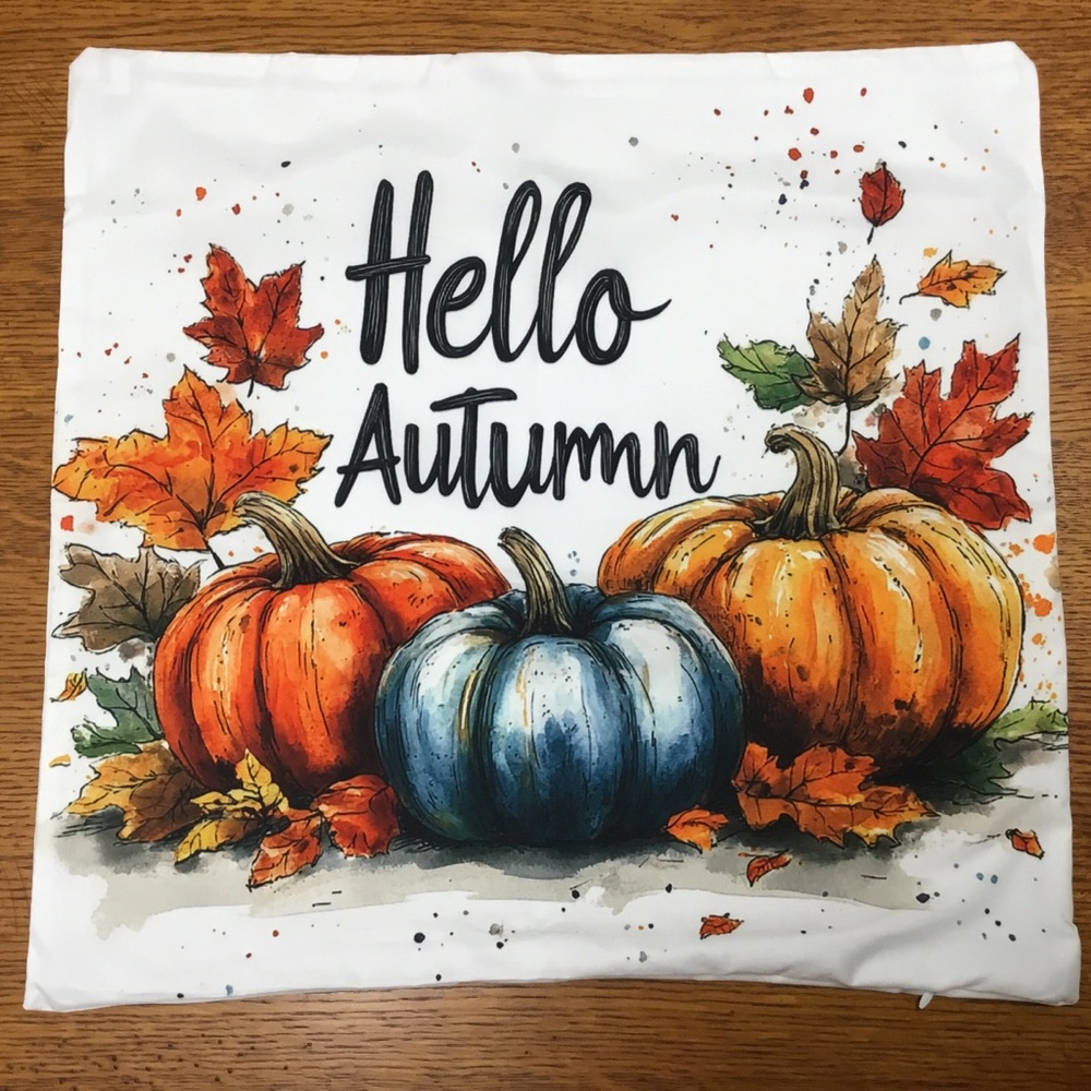 Fall Accent Pillow Cover